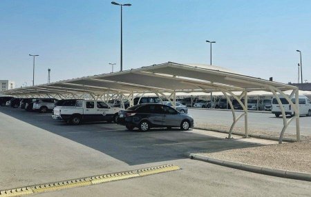 شركة تركيب مظلات مواقف سيارات المزاحمية – مؤسسة قمة الوفاء